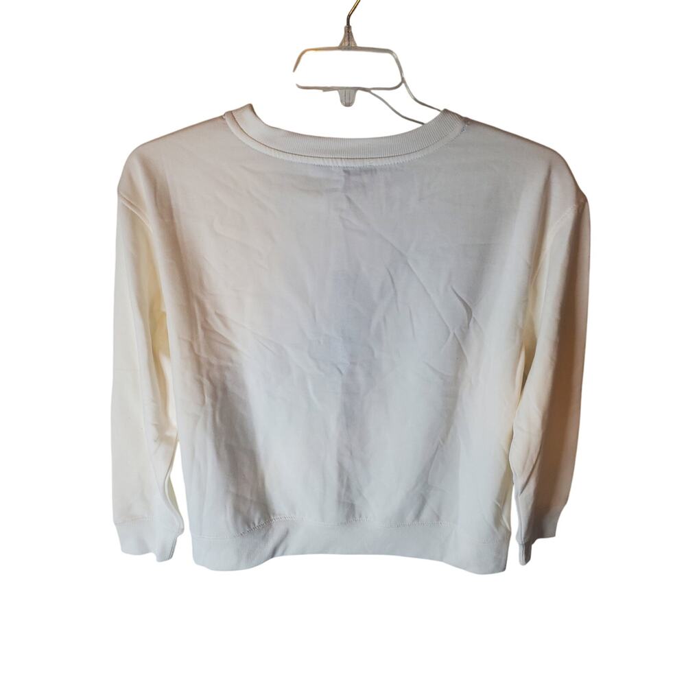Jane + Delancey Skeleton Halloween Sweatshirt, NWT, M - Picture 3 of 6